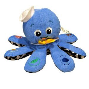 Baby Einstein Octopus Plush Music Language Develop English Spanish French VIDEO!